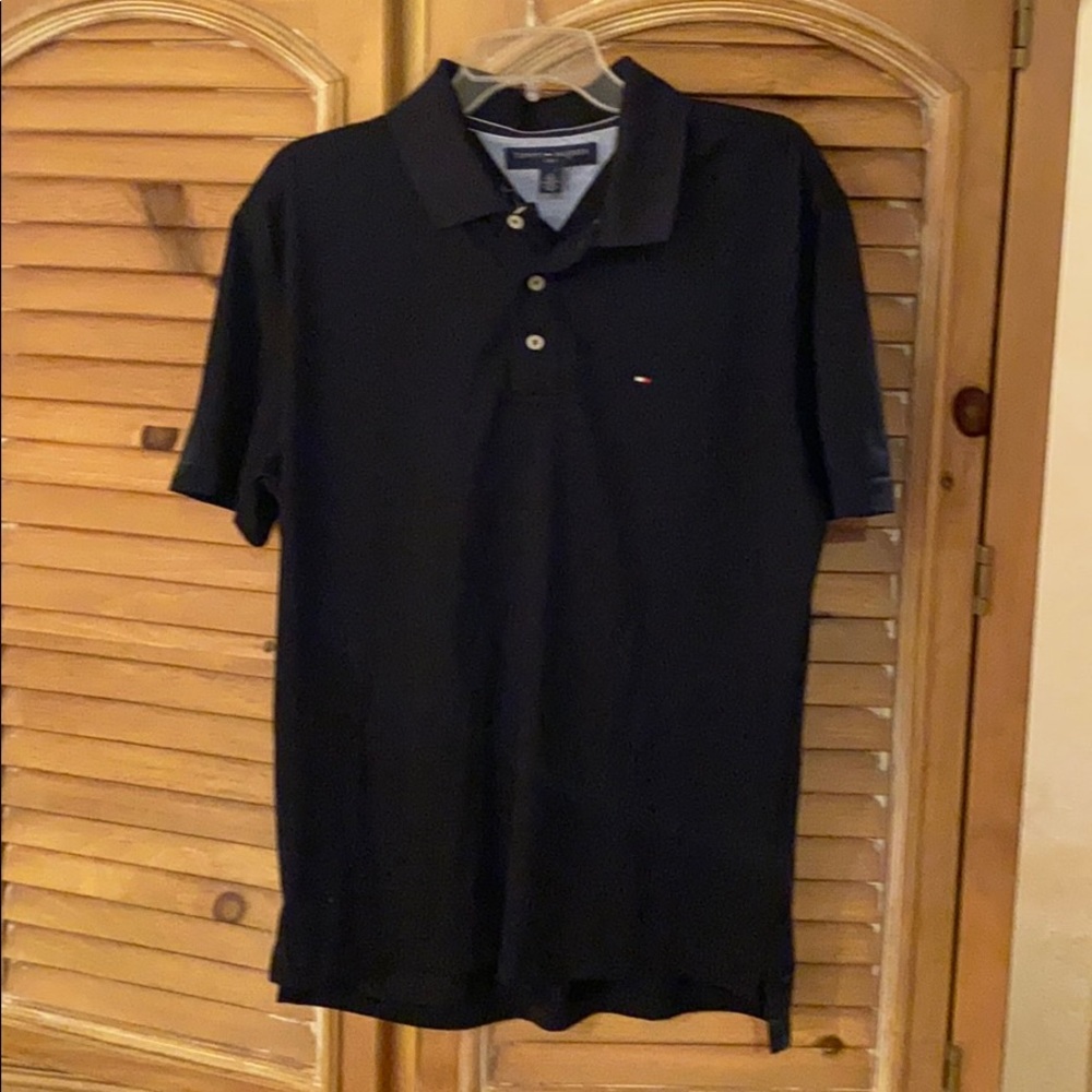 New w/O tags men’s black Tommy Hilfiger golf shirt